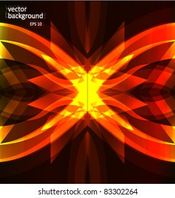 Glow abstract background vector illustration