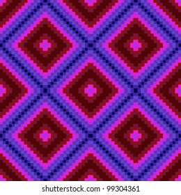 Glow abstract mosaic seamless pattern background vector illustration