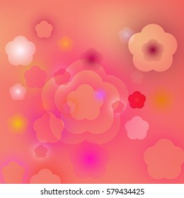 Glow Abstract Vectors Background