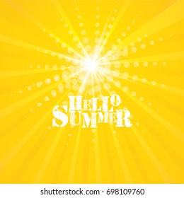 Glow background. Vector