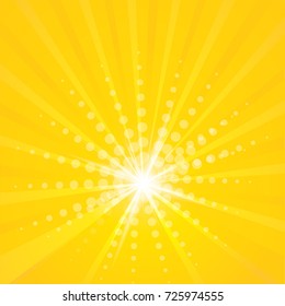 Glow background. Vector