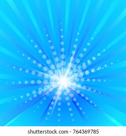 Glow background. Vector