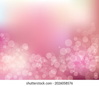 Glow and blur pink gradient background