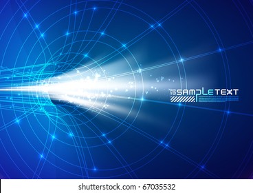 Glow from Constructive Tunnel