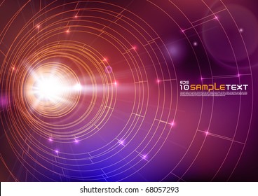 Glow from Constructive Tunnel