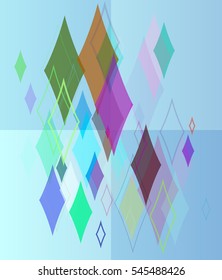 glow and diamond of excellent poster