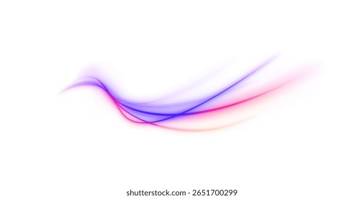 Glow of dynamic blue wave with neon speed line and flowing wind twist background light energy blur spark sparkle motorway power spray internet blur effect bright abstract

