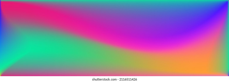 Glow Dynamic Multicolor Vibrant Color Blurry Texture. Pastel Colorful Wavy Neon Light Gradient Mesh. Sunrise Fluid Liquid Vivid Bright Background. Water Sky Curve Sunset Blurred Gradient Background.