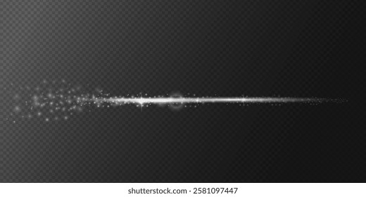 glow. glowing element. vector. on a transparent background