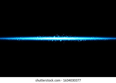 Glow isolated blue transparent effect, lens flare, explosion, glitter, line, sun flash, spark and stars. For illustration template art design, banner for Christmas celebrate, magic flash energy ray