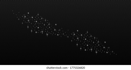 Glow isolated bright white light effect, lens flare.