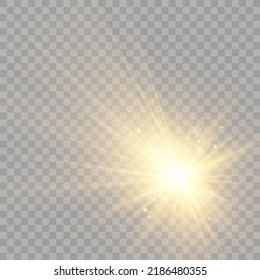 	
Glow isolated light effect set, lens flare, explosion, glitter, line, sun flash and stars. Abstract special effect element design. Shine ray with lightning	