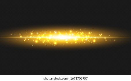 Glow isolated white transparent light effect set, lens flare, explosion, glitter, line, sun flash, spark and stars. Abstract special effect element design. Shine ray with lightning, sparkling round