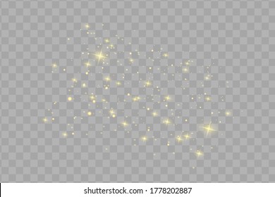 Glow isolierte gelbe Lichteffekt, Linsenflare.