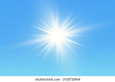 Glow isolated yellow light effect, lens flare 