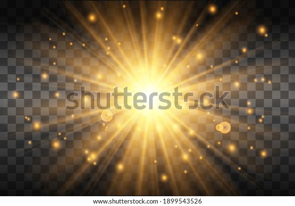 Glow isolated\
yellow light effect, lens flare\
