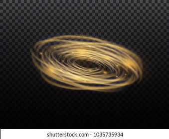 Glow light effect. Circular lens flare. Abstract rotational lines. Power energy neon lights cosmic abstract frame. Magic round frame. Swirl trail.