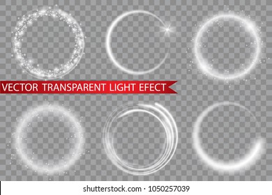 Glow light effect. Circular lens flare. Abstract rotational lines. Power energy neon lights cosmic abstract frame. Magic round frame. Swirl trail.