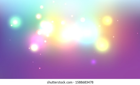 Glow Light Effect. Modern Abstract Backdrop. Creative Colorful Wallpaper