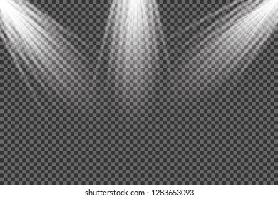 Glow light effect. Star burst with sparkles.Sun. 