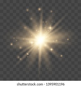 
Glow light effect. Star burst with sparkles. dust effect. Vector illustrator eps10.