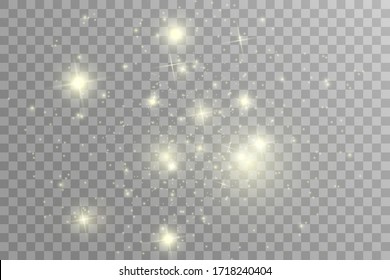 Glow light effect. Star burst with sparkles.Sun. Vector illustration