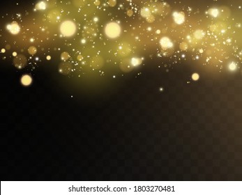 Glow light effect. Star burst with sparkles.Sun. Vector illustration