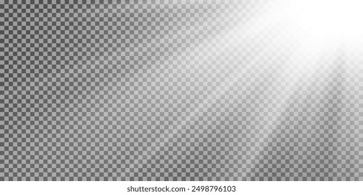 Glow light effect. Star burst with sparkles. Sun.	