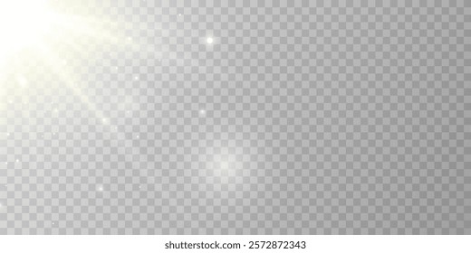 Glow light effect. Star burst with sparkles.Sun.	