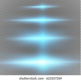 Glow light effect. Star burst with sparkles.