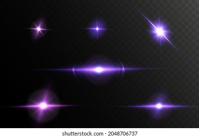 Glow light effect. Vector 10 eps	