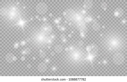 Glow Light Effect Vector Illustration Christmas Stock Vector (Royalty ...