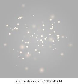 Glow light effect. Vector illustration. Christmas flash Concept . White sparks glitter special light effect. Vector sparkles on transparent background. Christmas abstract pattern.
