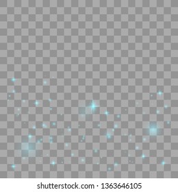 Glow light effect. Vector illustration. Christmas flash Concept . White sparks glitter special light effect. Vector sparkles on transparent background. Christmas abstract pattern.