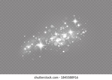 Efecto luminoso. Ilustración vectorial. Navidad. 5.º polvorín