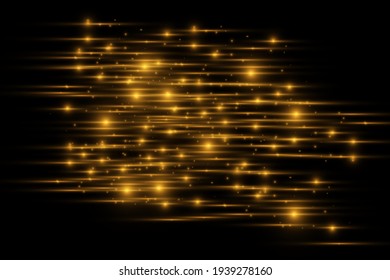 Glow light effect. Vector illustration. Christmas lights concept.