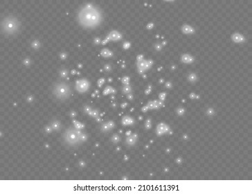 Lichteffekt. Vektorgrafik. Weihnachtsblitz. Staub