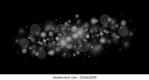 Efecto luminoso. Ilustración vectorial. Navidad. 5.º polvorín