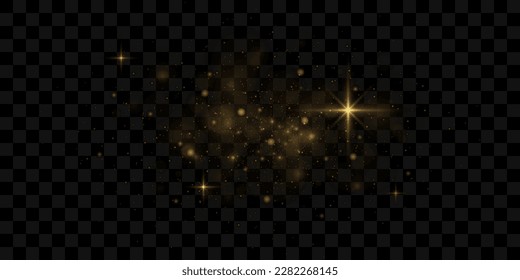 Lichteffekt. Vektorgrafik. Weihnachtsblitz.	
