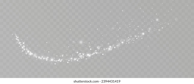Glow light effect. Vector illustration. Christmas flash. dust. Glow light effect. Star burst with sparkles.	