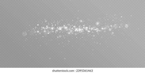 Glow light effect. Vector illustration. Christmas flash. dust. Glow light effect. Star burst with sparkles.