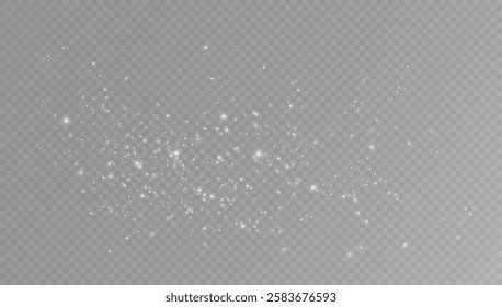 Glow light effect. Vector illustration. Christmas flash. dust. Glow light effect. Star burst with sparkles.