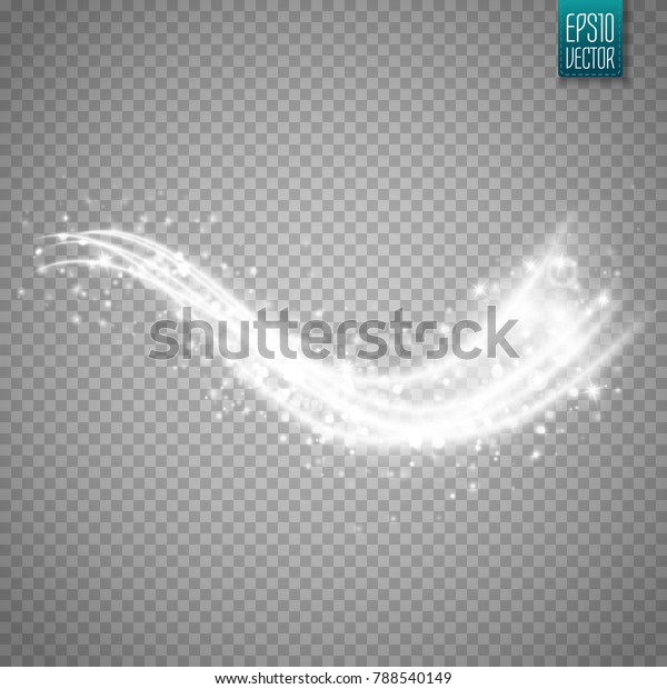 Glow Light Effect Vector Magic Concept Stock Vector (Royalty Free ...