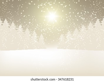 Glow light land background