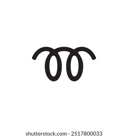 glow plug icon symbol sign vector