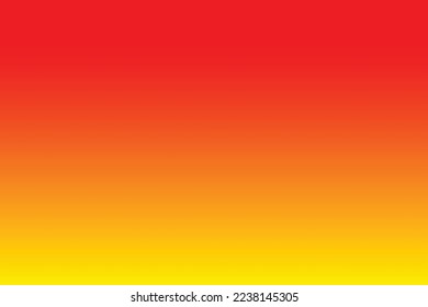 Glow red and yelolow gradient background color no pattern.