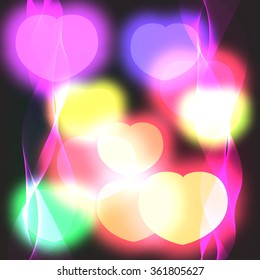 Glow Soft Hearts for Valentines Day