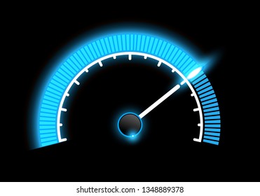 Glow Speedometer dashboard