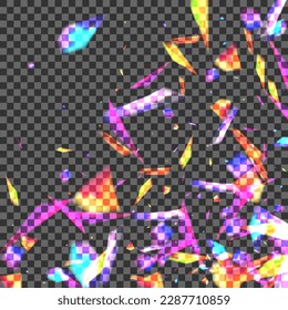 Vector transparente de fondo de punto brillante. Ilustración Glare Vintage. Textura brillante. Superposición de desenfoque. Diseño de lentes de chispa.
