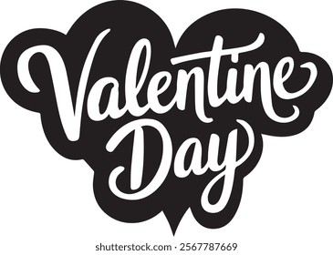 Valentine’s Glow Typography with Heart